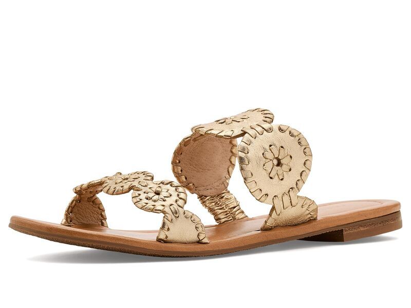 ジャックロジャース レディース シューズ サンダル Jack Rogers Lauren II Flat Sandal Platinum