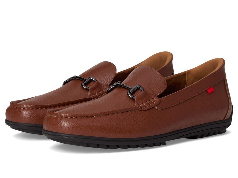 マークジョセフニューヨーク メンズ シューズ スリッポン・ローファー Marc Joseph New York Elliot Road Loafer Hands Free Technology Cognac