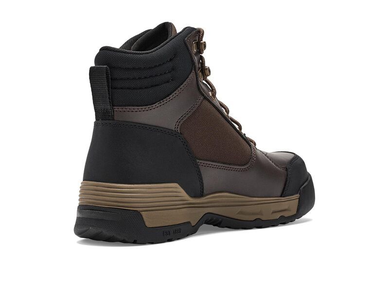 カーハート メンズ シューズ ブーツ・レインブーツ Carhartt Force Hd 6 Composite Toe Work Boot Dark Brown ブラウン