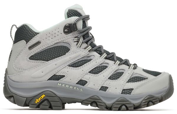 メレル レディース シューズ ブーツ・レインブーツ Merrell Womens Moab 3 Mid Waterproof Hiking Boots Alloy
