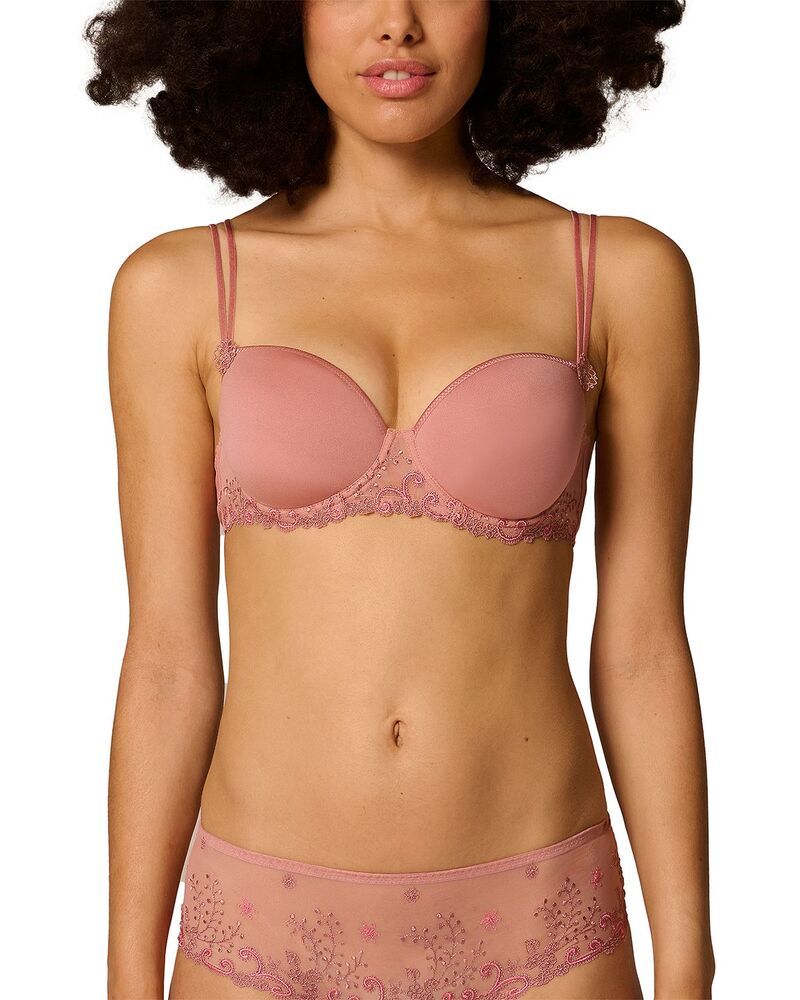 シモーヌペレール レディース トップス シャツ Simone Perele Simone Prle Dlice 3D Molded TShirt Bra Smokey Pink ピンク