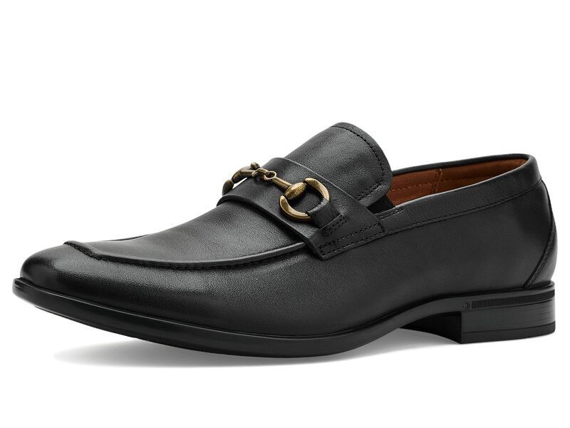 フローシャイム メンズ シューズ スリッポン・ローファー Florsheim Zaffiro Moc Toe Bit Loafer Ii Black ブラック