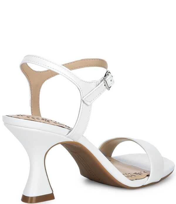 カッパーキー レディース シューズ ヒール サンダル キャップ レザー Copper Key Capri Leather TwoPiece Dressandals White ホワイト