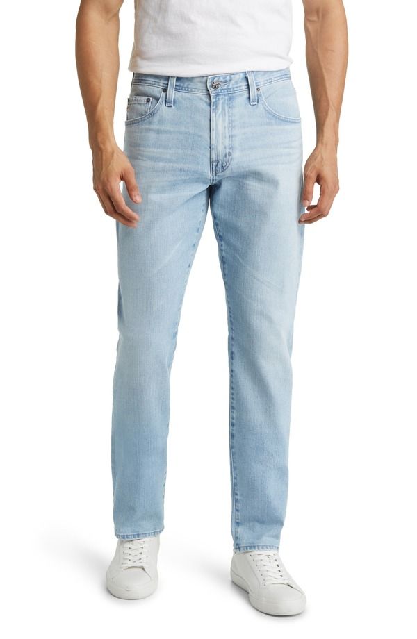 エージー メンズ ボトムス デニムパンツ ストレート ジーンズ AG Everett Slim Straight Leg Jeans 22 Years Viga
