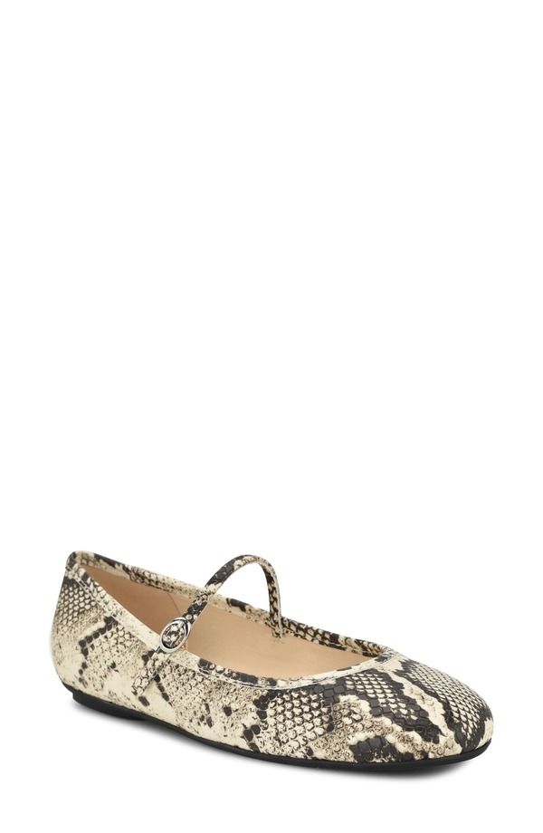 ナインウェスト レディース シューズ パンプス Nine West Classik Mary Jane Flat Light Natural