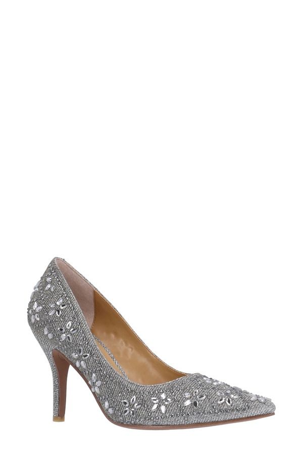 ジェイレニー レディース シューズ パンプス J Rene Barlow Pointed Toe Pumpewter ピューター