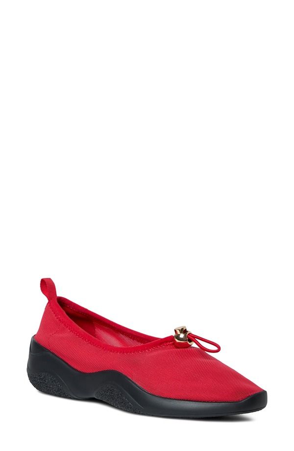 ロフラー ランダル レディース シューズ パンプス ニット Loefflerandall Raina Stretch Knit Flat Red Black ブラック
