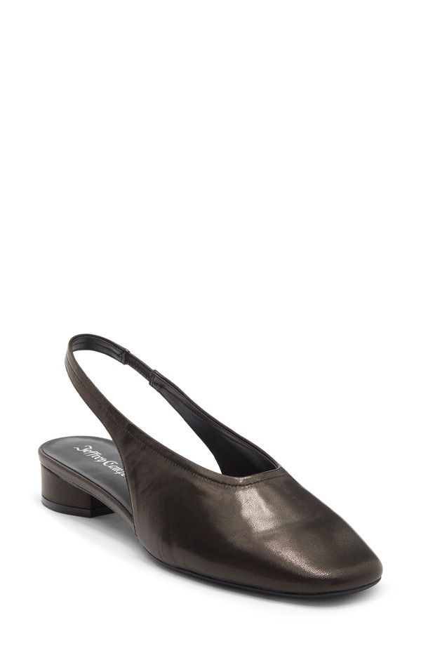 ジェフリー キャンベル レディース シューズ ヒール Tシャツ Jeffrey Campbell Trustee Slingback Pump Black ブラック