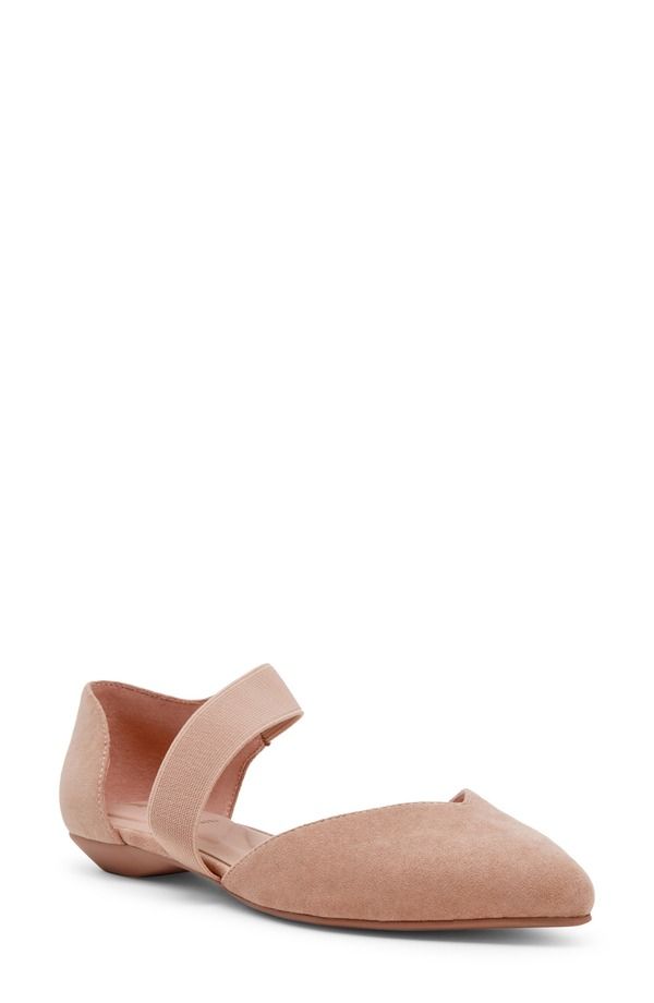 アンクライン レディース シューズ パンプス Anne Klein Oksanna Pointed Toe Flat Natural Blush ブラッシュ
