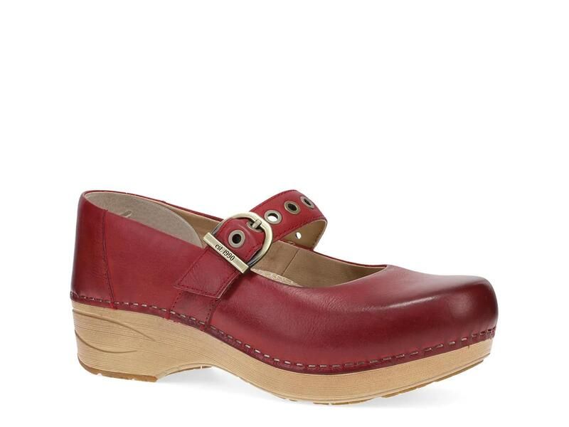 ダンスコ レディース シューズ サンダル DanskoXP 20 Mary Jane Clog Red レッド