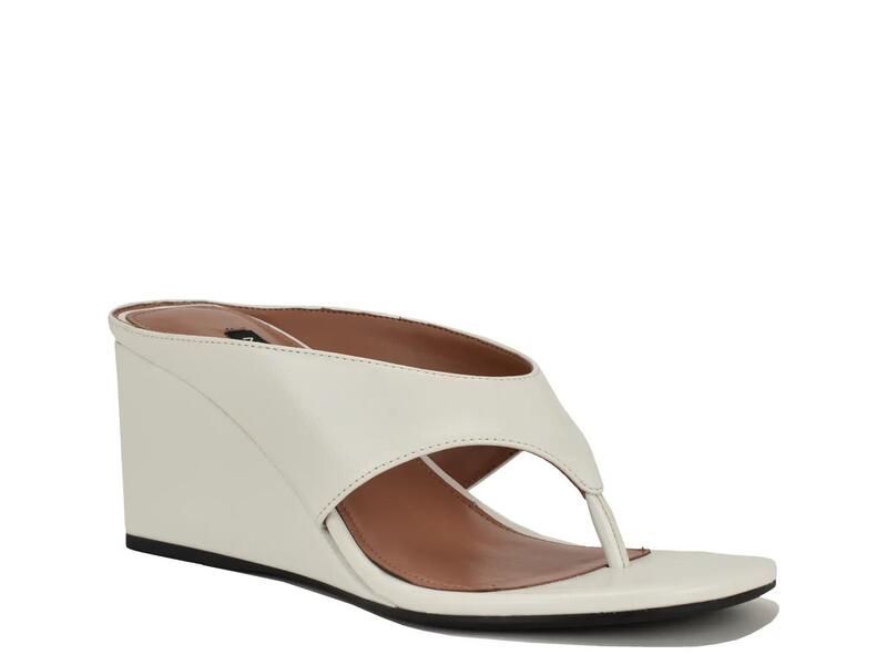 ナインウェスト レディース シューズ サンダル Nine WestJadde Wedge Sandal Off White オフホワイト