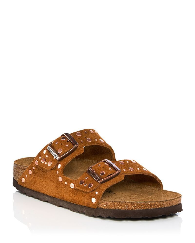 ビルケンシュトック レディース シューズ サンダル Birkenstock Womens Arizona Rivetslide Sandals Mink ミンク