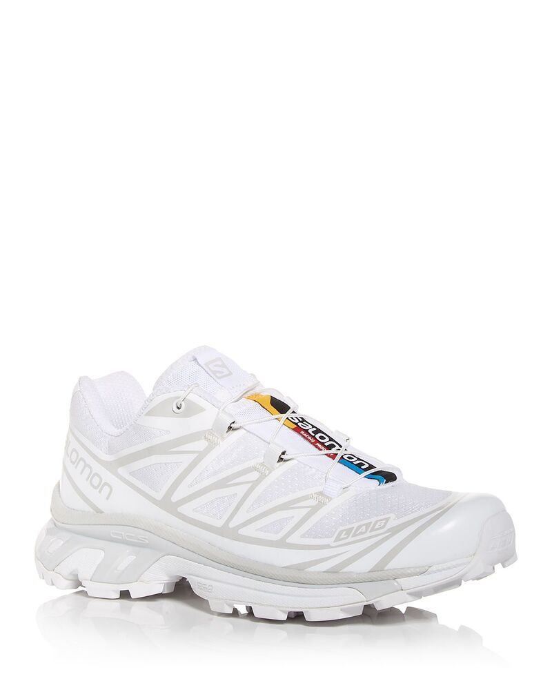 サロモン レディース シューズ スニーカー Salomon UnisexT6 Running Sneakers WhiteWhite ホワイト