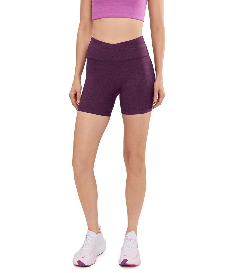 ビヨンドヨガ レディース ボトムス ハーフパンツ・ショーツ ショートパンツ Beyond Yoga Spacedye At Your Leisure 5 Biker Shorts Brilliant Black ブラック
