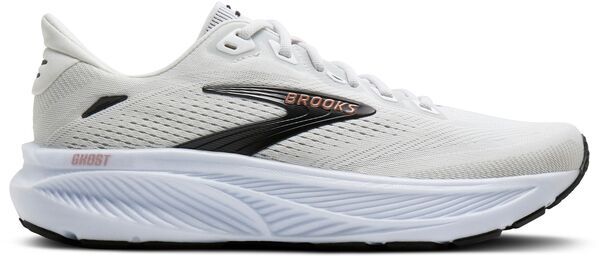 ブルックス レディース シューズ スニーカー Brooks Womens Ghost 18 Running Shoes WhiteBlackRose Gold ホワイト