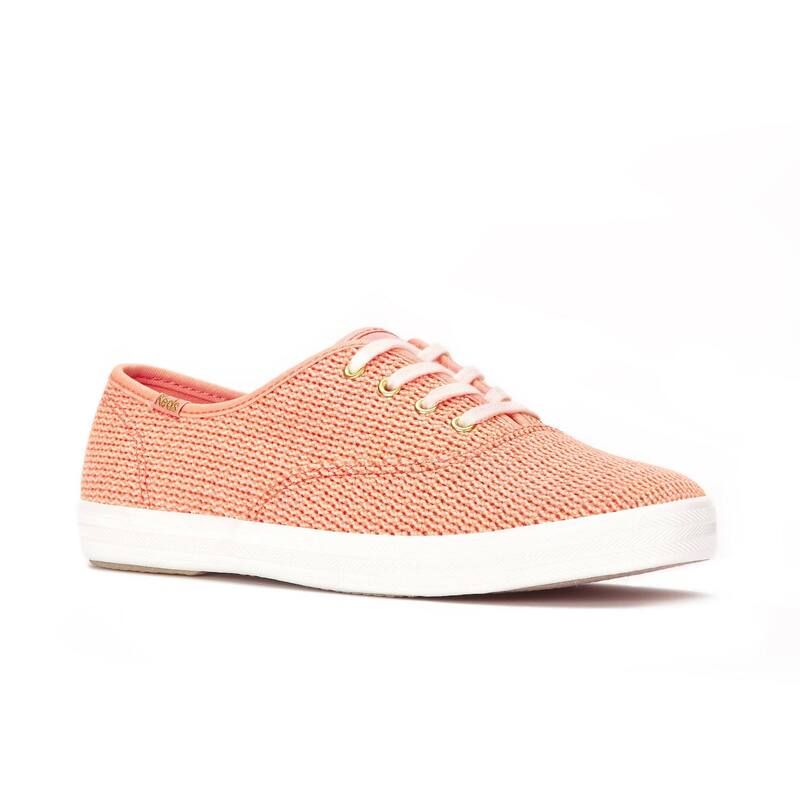 ケッズ レディース シューズ スニーカー レース Keds Champion Womens LaceUp Sneakers Neon Coral コーラル