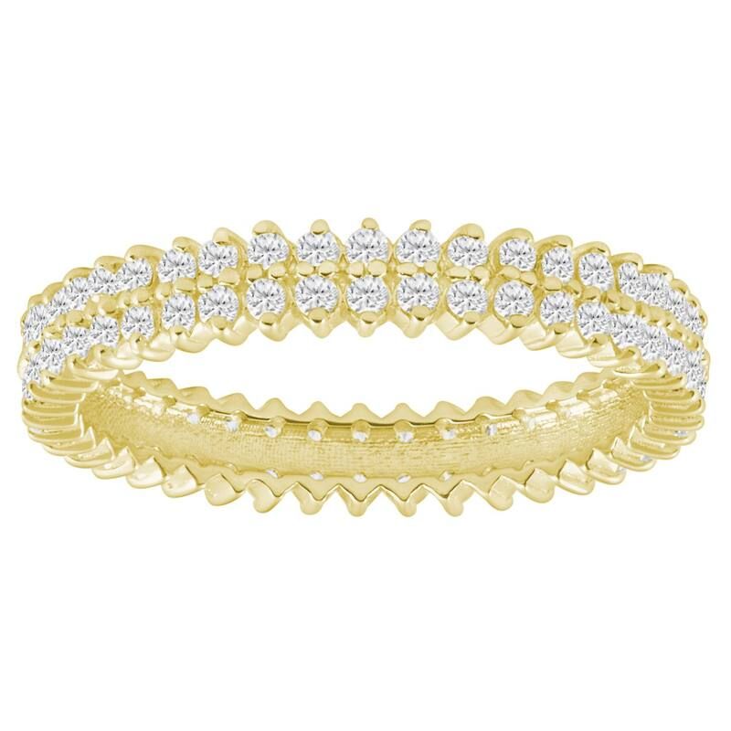 Alyson Layne レディース アクセサリー リング Alyson Layne 10k Gold 1 CaratW LabGrown Diamond Full Eternity Band 10k Gold ゴールド