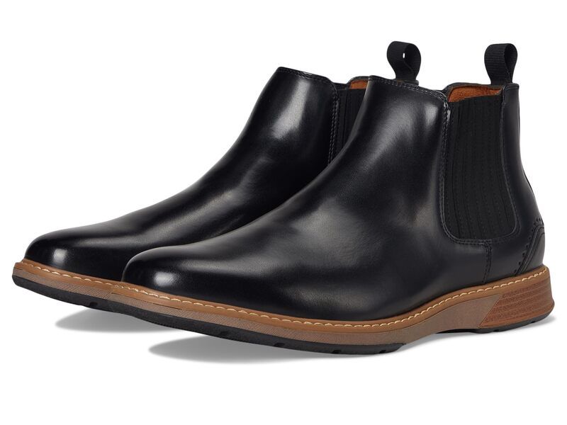ステイシーアダムス メンズ シューズ ブーツ・レインブーツ チェルシーブーツ チェルシー Stacy Adams Platt Chelsea Boots Black ブラック