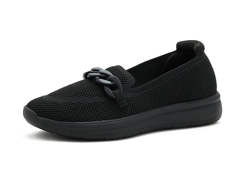 クラークス レディース シューズ スニーカー Clarks Ezrinn Cove BlackBlack Textile ブラック