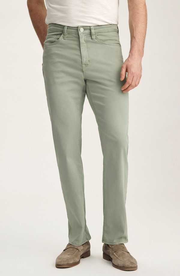 ３４ヘリテージ メンズ ボトムス カジュアルパンツ ストレート 34 Heritage Charisma Relaxed Straight Leg Twill Pants Icebergreen Twill グリーン