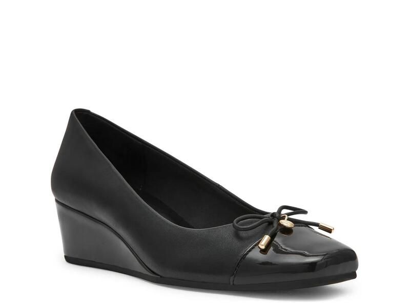アンクライン レディース シューズ パンプス Anne KleinWaiter Wedge Pump Black ブラック 26,838円