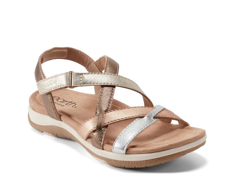 アース レディース シューズ サンダル EarthSterling Sport Sandal SilverMulticolor シルバー