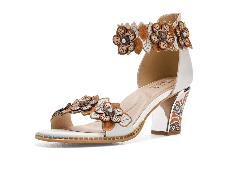 スプリングステップ レディース シューズ ヒール Lartiste By Spring Step Doublelove White Multi ホワイト