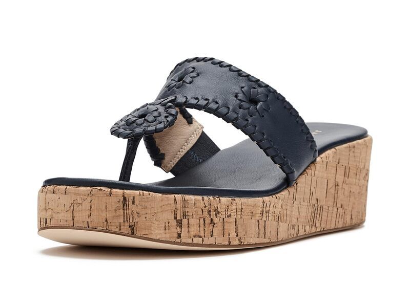 ジャックロジャース レディース シューズ ヒール Jack Rogers Jacks MidWedge Midnite