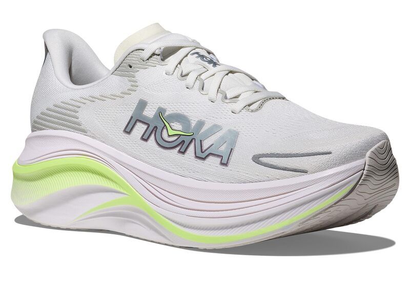 ホカオネオネ メンズ シューズ スニーカー Hoka Skyward X 2 WhiteNeon Yuzu ホワイト