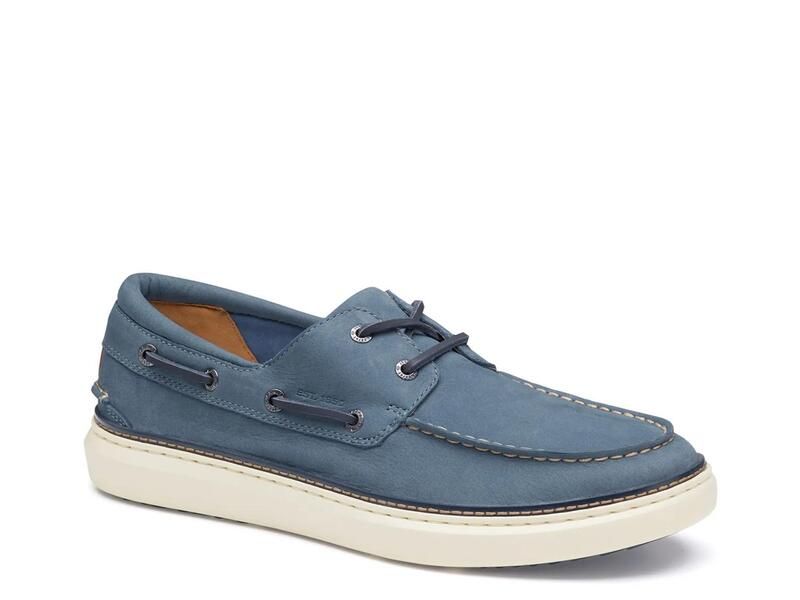 ジョンストンアンドマーフィー メンズ シューズ Johnston MurphyMcGuffey Boat Shoe Blue ブルー