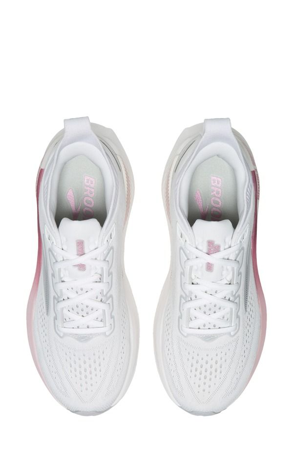 ブルックス レディース シューズ スニーカー Brooks Glycerin GTS 23 Running Shoe White Harbor Mist Metallic ホワイト