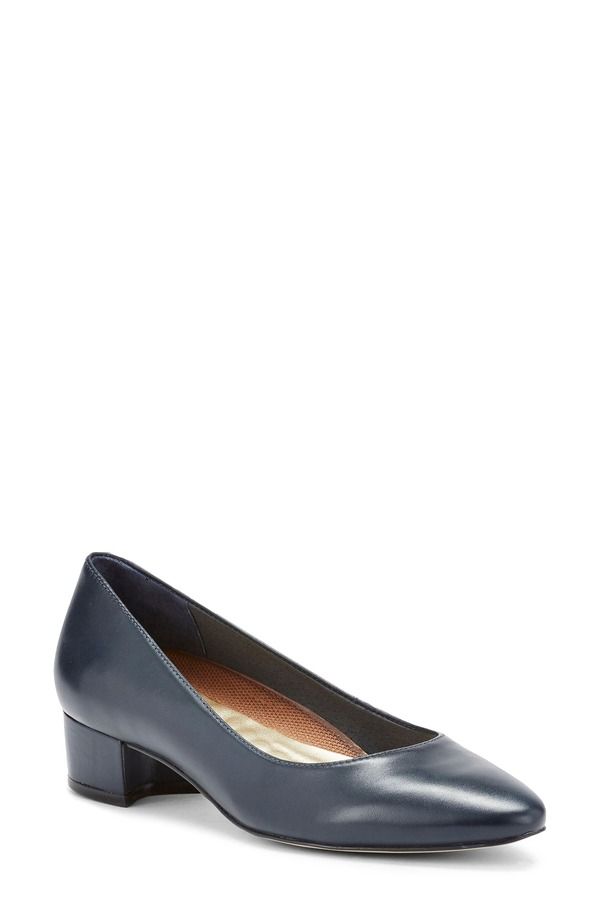 ロスハンマーソン レディース シューズ ヒール Ros Hommerson HeidiI Pump Navy Leather ネイビー 27,170円