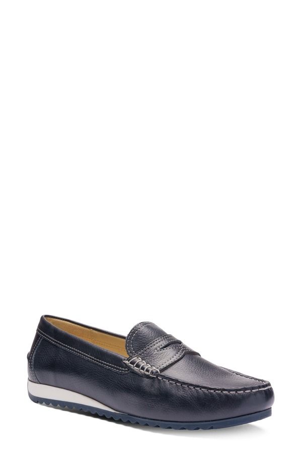 アラ レディース シューズ パンプス ローファー ara Nomad Penny Loafer Navy ネイビー