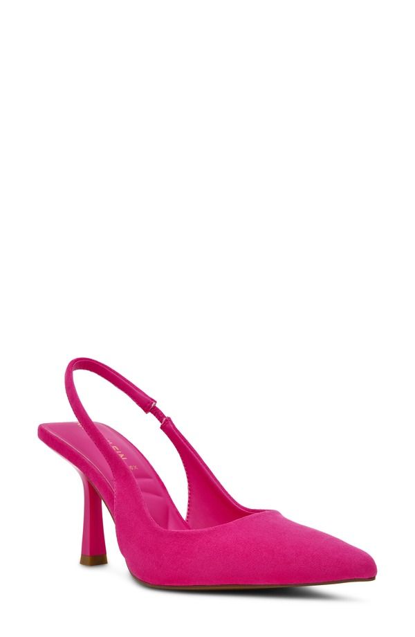 アンクライン レディース シューズ パンプス Anne Klein Itzy Pointed Toe Slingback Pumpink ピンク