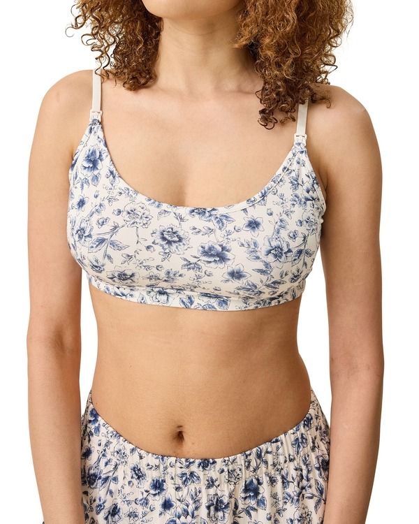 キンドリッド ブレイブリー レディース アンダーウェア ブラジャー パイル マタニティ Kindred Bravely French Terry Maternity Nursing Bralette Navy Toile ネイビー
