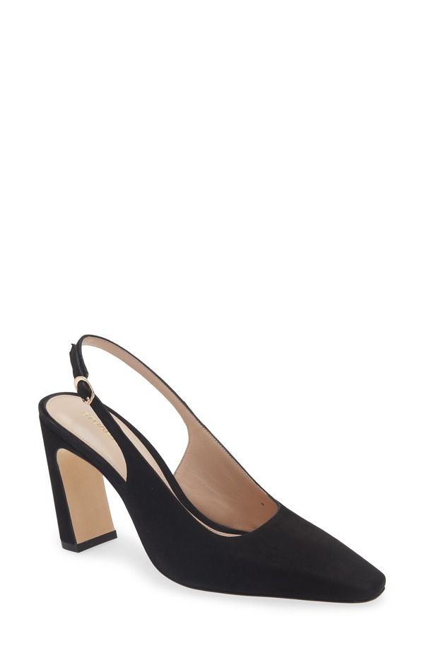 スチュアート ワイツマン レディース シューズ ヒール Stuart Weitzman Stassi Slingback Pump Black ブラック