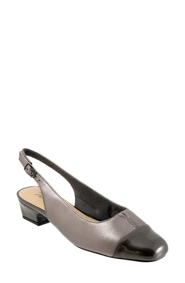 トロッターズ レディース シューズ パンプス Trotters Dea Slingback Pewter ピューター