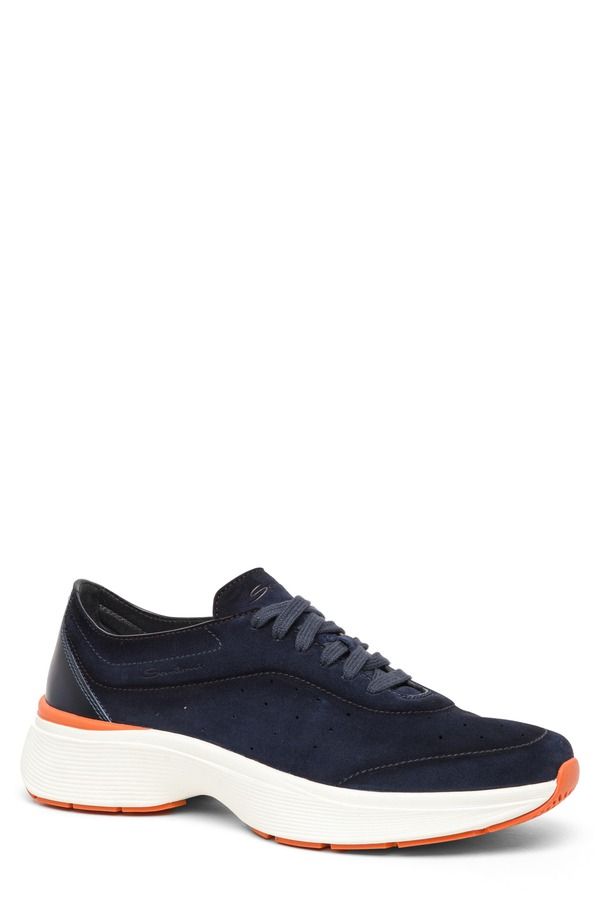 サントーニ メンズ シューズ スニーカー Santoni Bounce Sneaker BlueU60 ブルー