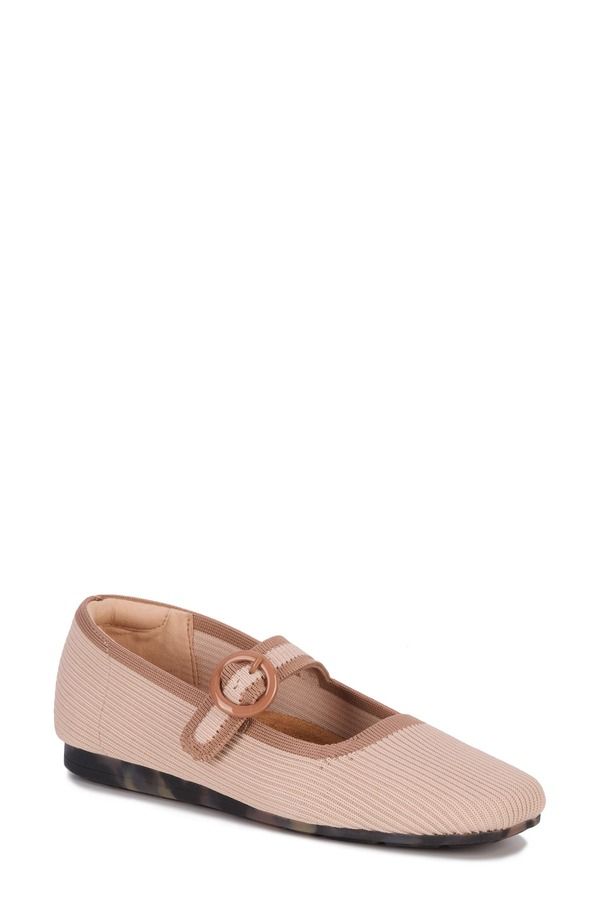ロスハンマーソン レディース シューズ パンプス Ros Hommersonaomi Mary Jane Flat Cream Taupe Knit クリーム