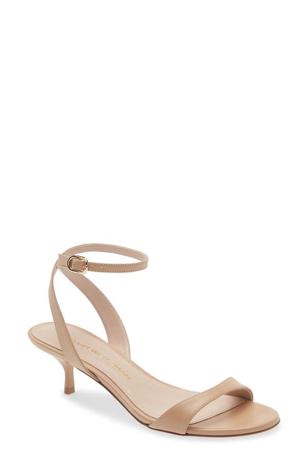 スチュアート ワイツマン レディース シューズ ヒール サンダル アンクル Stuart Weitzman Kellie Ankle Strap Sandal Adobe