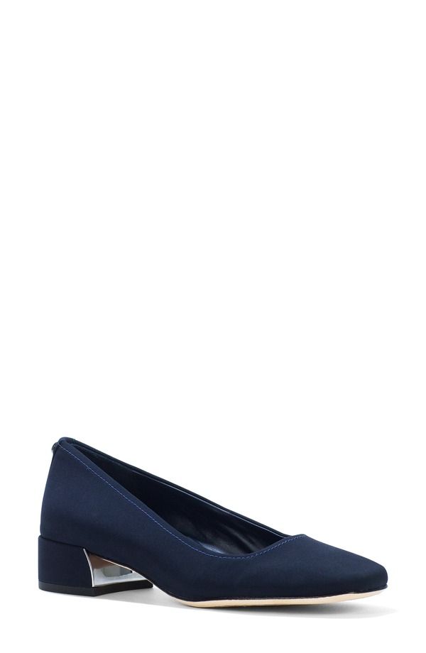 ドナルドプリネール レディース シューズ パンプス Donald Pliner Drew Pump Navy Crepe ネイビー