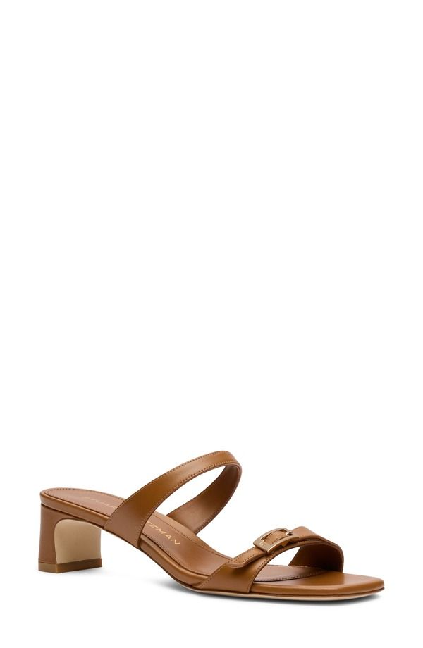 スチュアート ワイツマン レディース シューズ ヒール サンダル Stuart Weitzman Baby Babette Slide Sandal Boho Tan タン