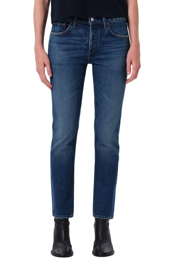アゴルド レディース ボトムス デニムパンツ ストレート アンクル ジーンズ AGOLDE Cocktail Ankle Slim Straight Leg Jeans Outline 44,880円