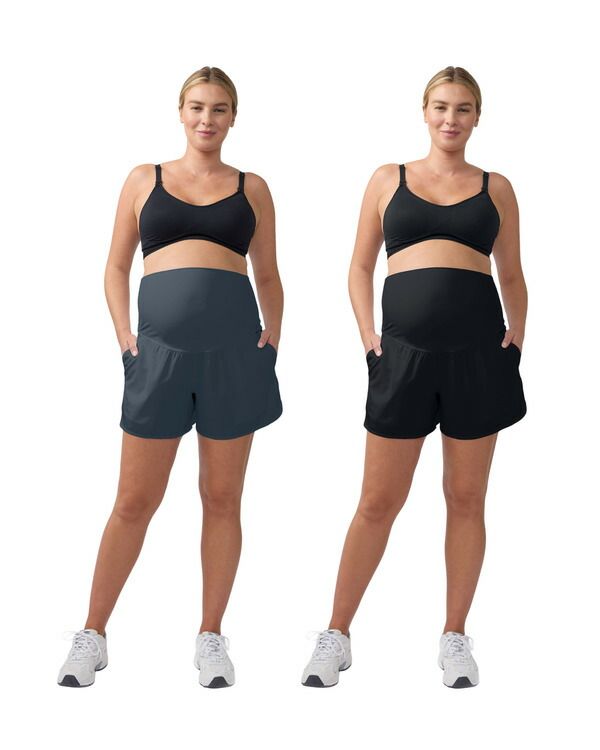 イングリッドイザベル レディース ボトムス ハーフパンツ・ショーツ Ingrid Isabel ACTIVE SHORT BUNDLE BlackStormy Weather ブラック