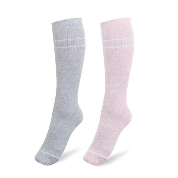 キンドリッド ブレイブリー レディース アンダーウェア 靴下 マタニティ Kindred Bravely Premiumaternity Compression Socks Pink Grey Heather グレー