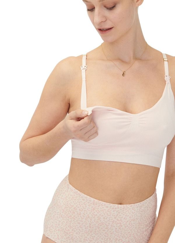 ハッチ レディース アンダーウェア ブラジャー HATCH Thessential Nursing And Pumping Bra Petal