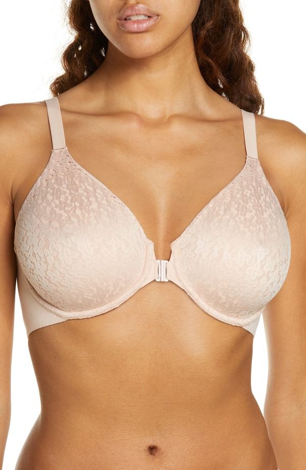 シャンテル レディース アンダーウェア ブラジャー Chantelle Lingerie Norah Front Closure Molded Underwire Bra Rose