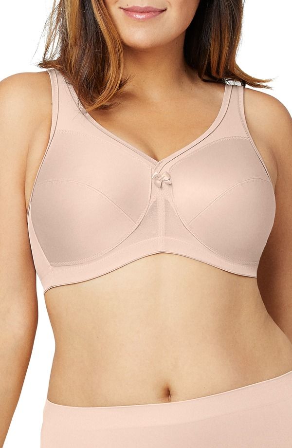 グラマライズ レディース アンダーウェア ブラジャー Glamorise MagicLift Active Support Bra Brown ブラウン
