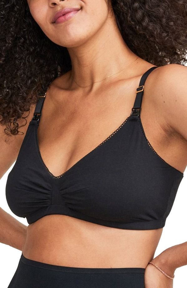 ハッチ レディース アンダーウェア ブラジャー HATCH Theveryday Nursing Bra Black ブラック