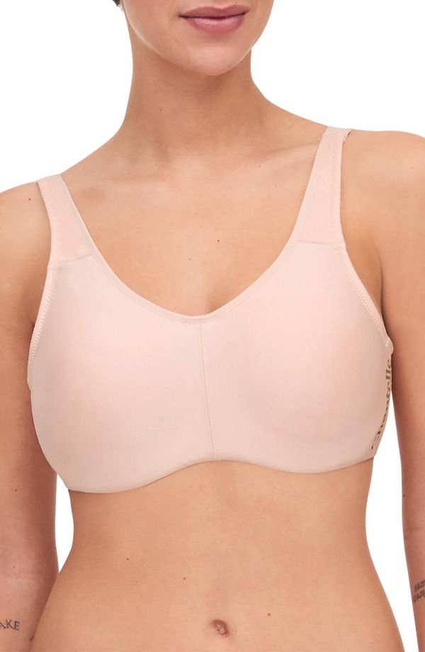 シャンテル レディース アンダーウェア ブラジャー ミニ Chantelle Lingerieveryday High Support Underwire Minimizer Sports Bra Rose